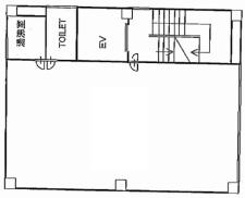 堂北山二ビル基準階図面