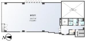 コレカ日本橋ビル基準階図面