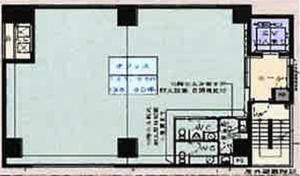 リアライズ梅田東ビル基準階図面