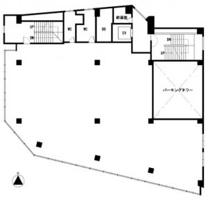 建創ビル基準階図面