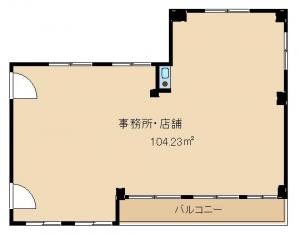 ＹＫビルＡ号室間取り図