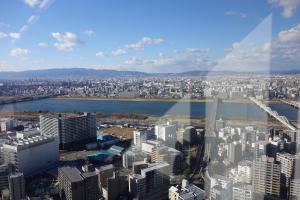 梅田スカイビル　タワーウエスト景観