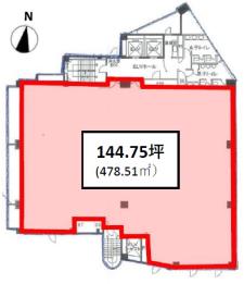 寿光ビル基準階間取り図