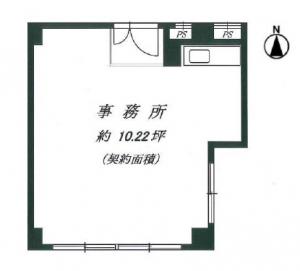新大阪和光ビル基準階間取り図