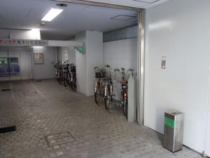 三精ビル駐輪スペース