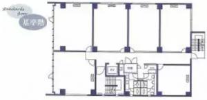 山彦ビル基準階図面