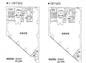 天満橋センタービル間取り図