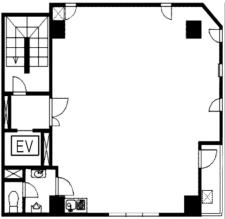 ハイパーク日本橋基準階図面