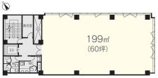 日土地日本橋ビル基準階図面