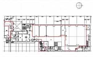 ネストホテル大阪心斎橋１階間取り図