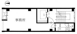 西村ビル基準階間取り図