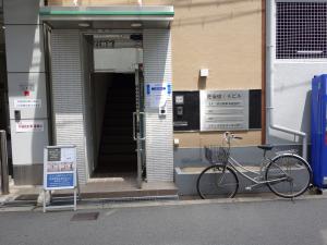 肥後橋ＩＫビルエントランス