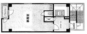 心斎橋ＤＣビル基準階間取り図