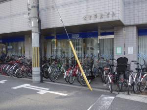 本町平成ビル駐輪スペース