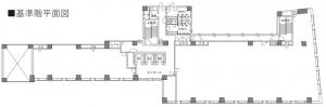 三井住友銀行高麗橋ビル基準階図面