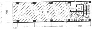 マツダビル基準階図面