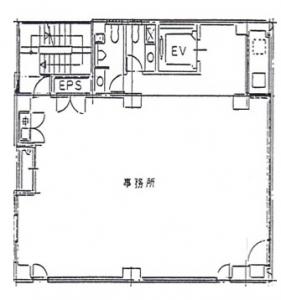 赤松ビル基準階間取り図