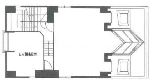 南船場チェルシービル６階間取り図