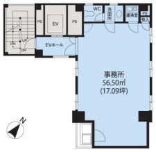 第２かわなビル基準階図面