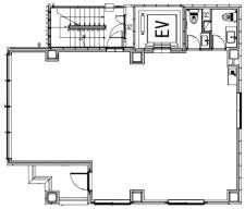 HOYO新虎ビル基準階図面