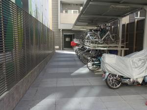 ユニシオ西天満駐輪場