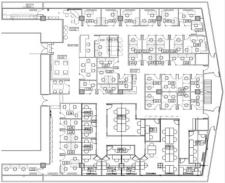 リージャス梅田阪急グランドビル基準階図面