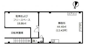 ＫＡＩＳＥＩ・Ｍビル１階間取り図
