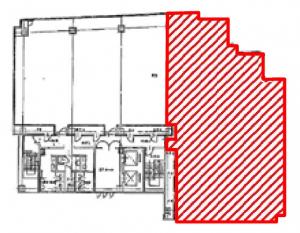 谷町ビル４階間取り図