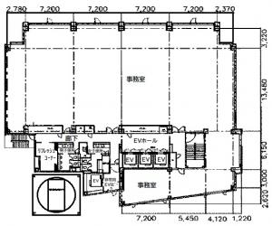 ＭＳＥビル基準階図面