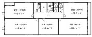 タマダビル基準階図面