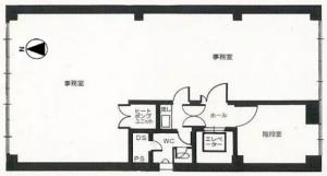 北浜高田ビル基準階図面