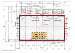 エスリードビル本町基準階間取り図