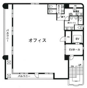 ａｓｓｅｓｓ大手通ビル９階間取り図