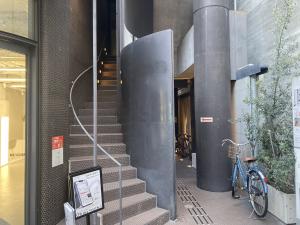 南堀江コレットビル　入口階段