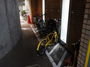 南堀江２１ビル駐輪スペース
