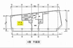 肥後橋堀田ビル基準階間取り図