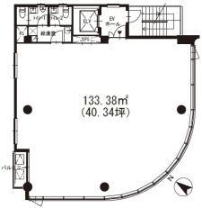 ＳＫ青山ビル基準階間取り図