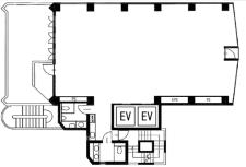 オーイズミ六本木ビル基準階図面