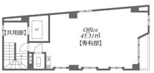 ユービズ神⽥神保町基準階図面