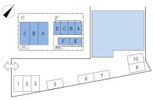 唐崎シキシマビル　１－C　配置図