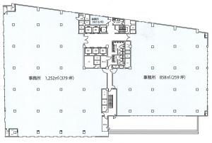 堂島グランドビル間取り図