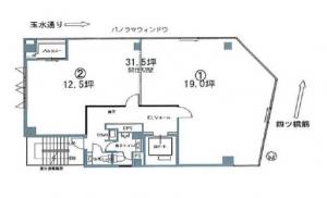 基準階間取り図