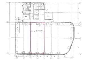 難波室町ビル５階間取り図