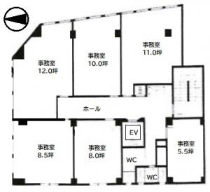 オルガンビル基準階図面