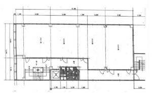内平野ビル基準階間取り図