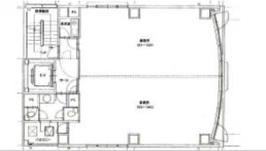 聖恵（ショウケイ）ビル基準階間取り図