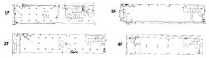 東心斎橋松村ビル基準階図面