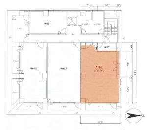 クレディ長堀橋ビル５０１号室間取り図
