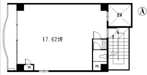 ＴＫビル基準階間取り図