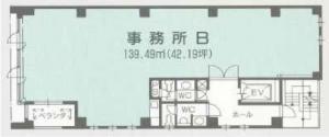 吉田一閑ビル３階間取り図
